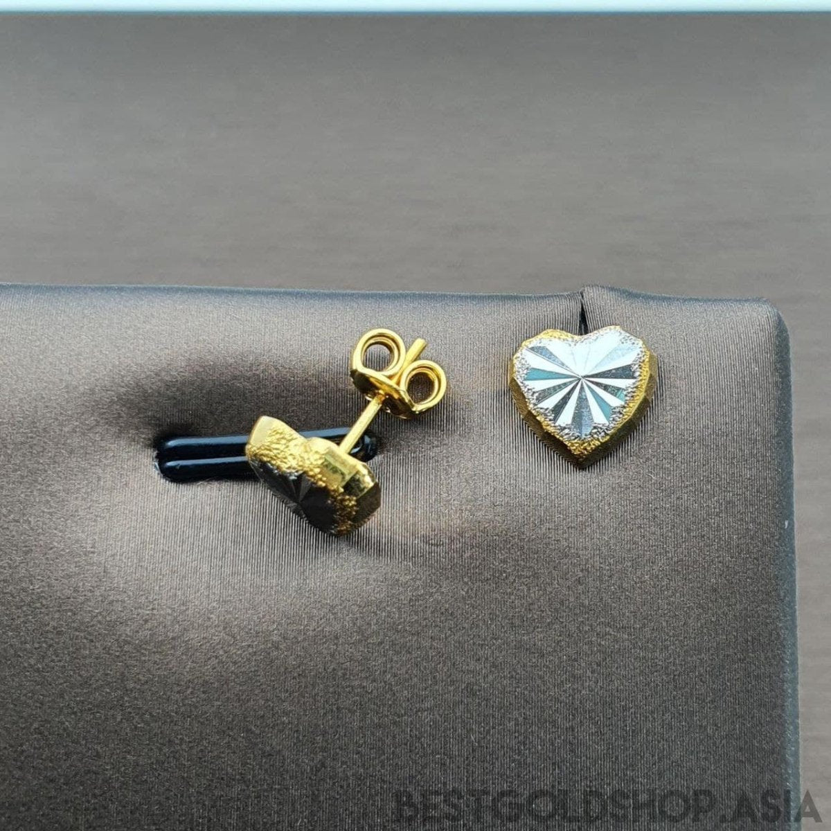 22k / 916 Gold Hollow stud earring - Best Gold Shop 22k gold 22k gold earring 916 gold Earrings