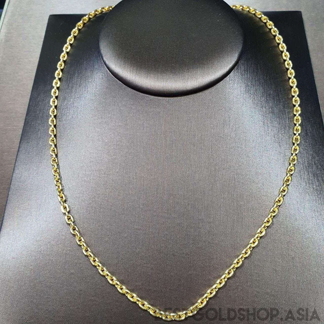22k / 916 Gold Hollow Wan Zi Necklace-Necklaces-Best Gold Shop