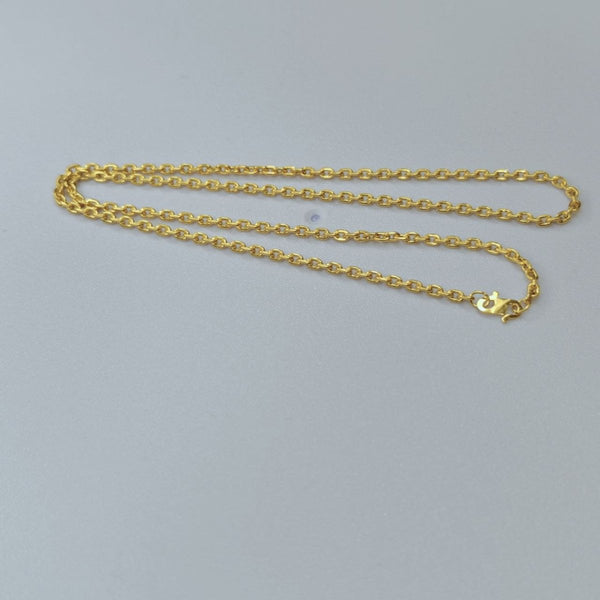 22k / 916 Gold Hollow Wan Zi Necklace - Best Gold Shop 22k gold 22k gold chain 22k gold necklace Necklaces