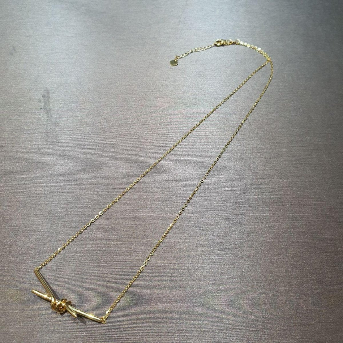 22k / 916 Gold Knot Necklace - Best Gold Shop 22k gold 22k gold necklace 916 gold Necklaces