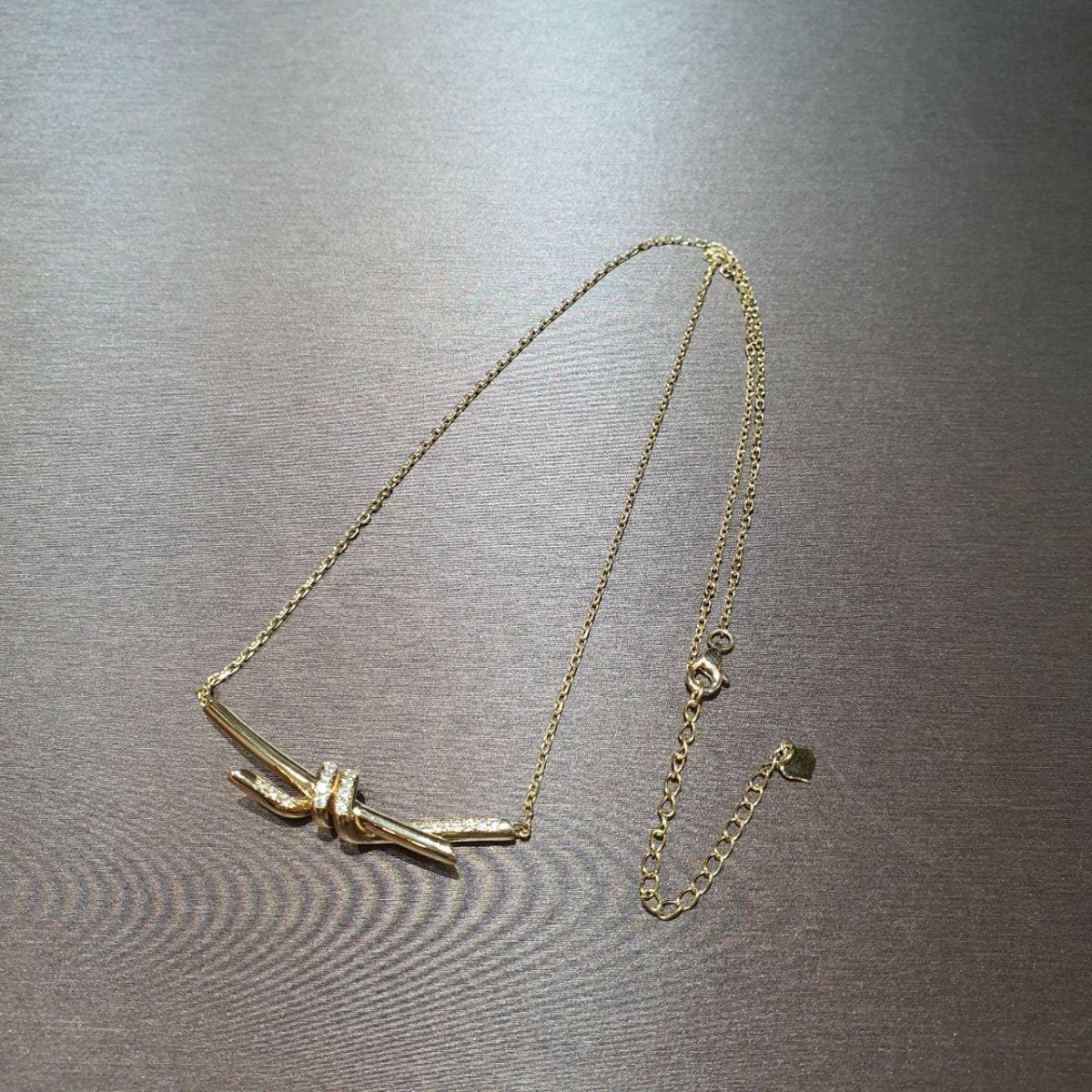 22k / 916 Gold Knot Necklace - Best Gold Shop 22k gold 22k gold necklace 916 gold Necklaces