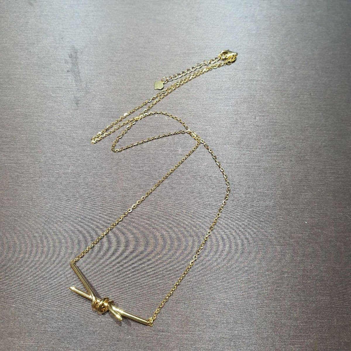 22k / 916 Gold Knot Necklace - Best Gold Shop 22k gold 22k gold necklace 916 gold Necklaces