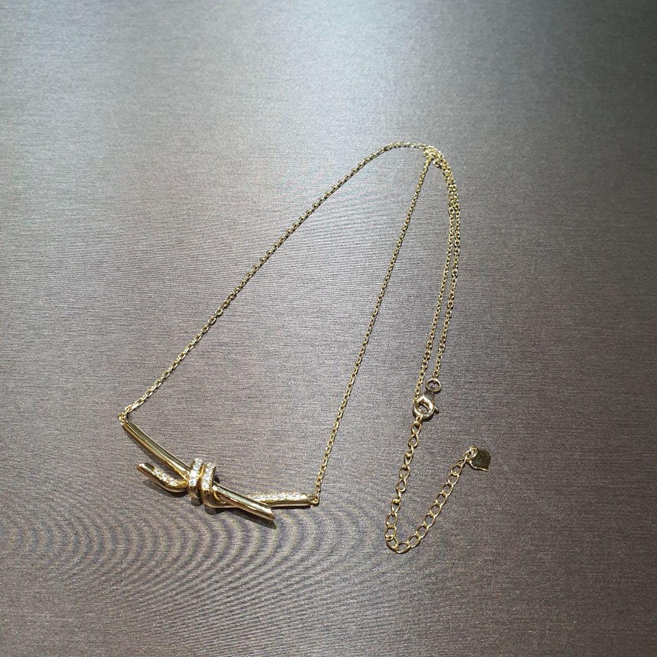22k / 916 Gold Knot Necklace-Necklaces-Best Gold Shop