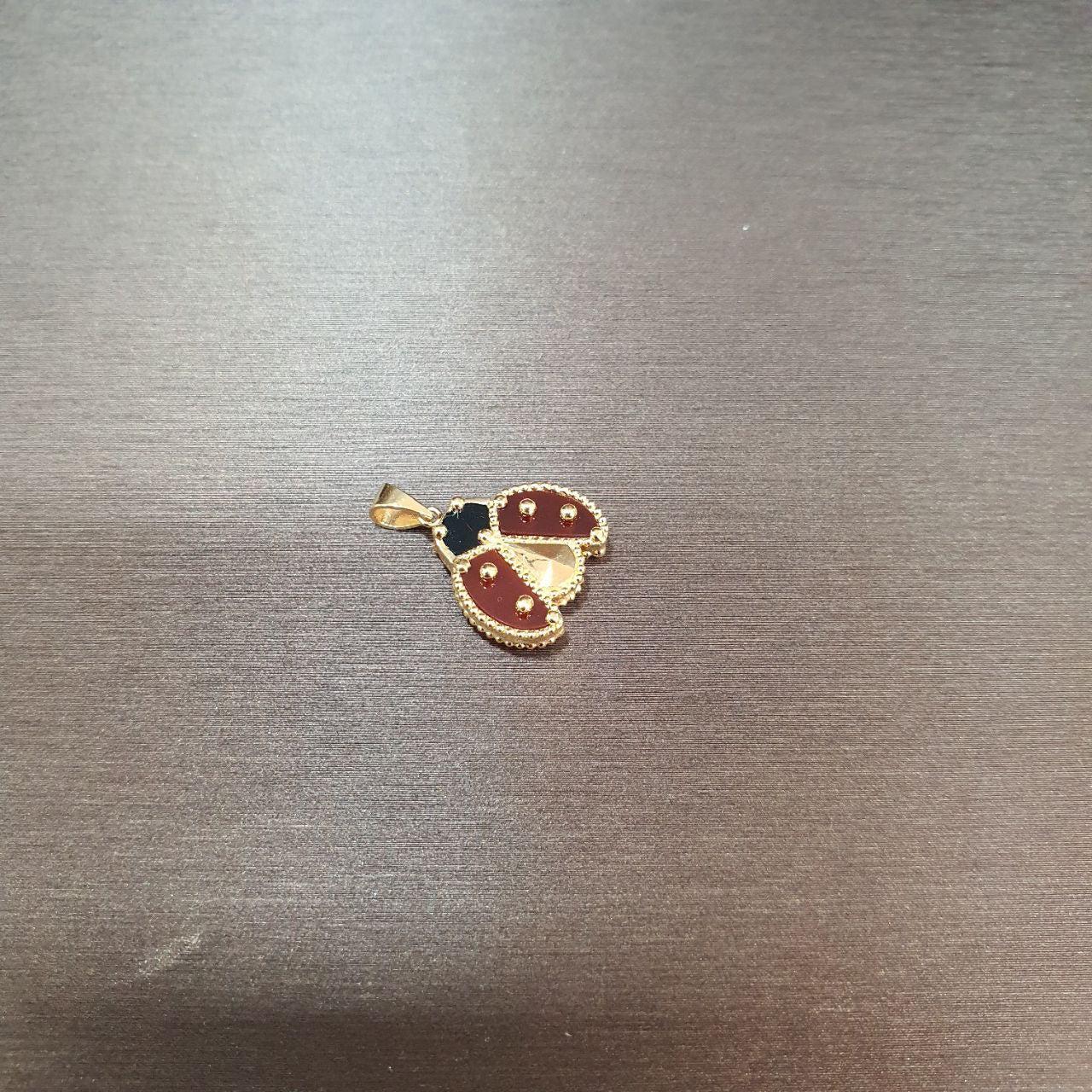 22k / 916 Gold Lady Bug Pendant-Charms & Pendants-Best Gold Shop
