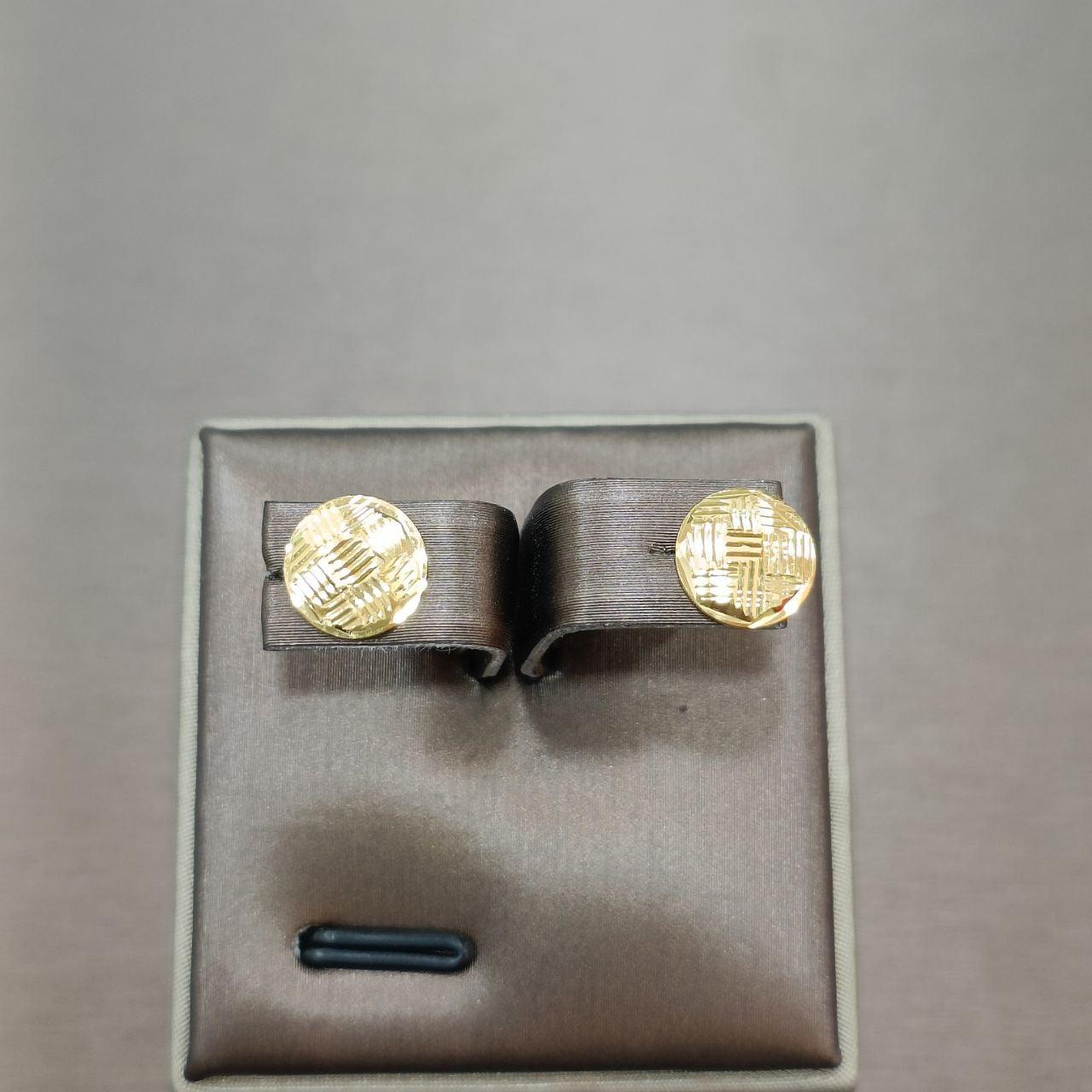22k / 916 Gold Light Weight Earring-916 gold-Best Gold Shop