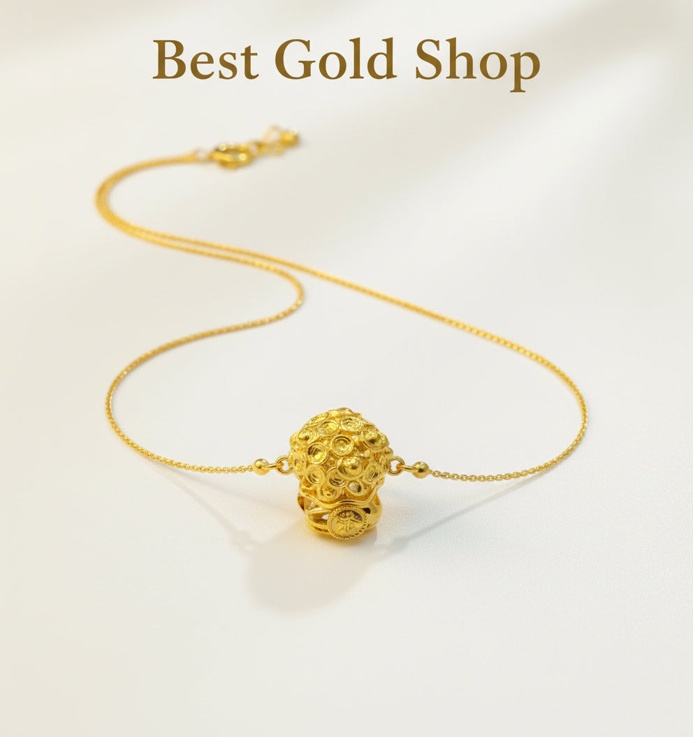 22k / 916 Gold Money Tree Charm Captivating and Winsome - Best Gold Shop 22k gold 22k Gold Charms 916 gold Charms & Pendants