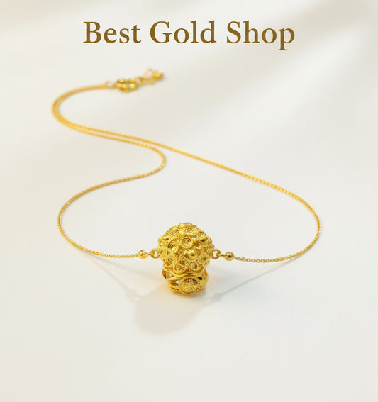 22k / 916 Gold Money Tree Charm Captivating and Winsome - Best Gold Shop 22k gold 22k Gold Charms 916 gold Charms & Pendants