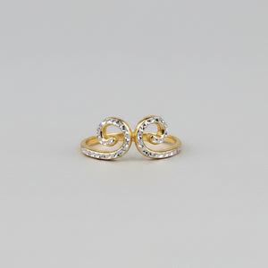 22k / 916 Gold Monkey King ring 2 Tone by Best Gold ShopRingsBest Gold Shop