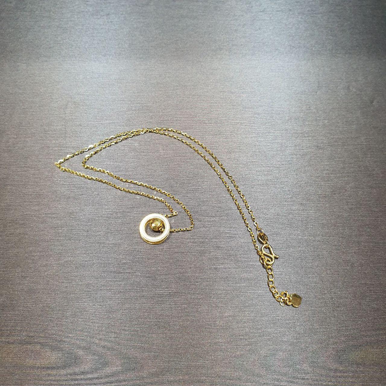 22k / 916 Gold Movable Pendant Necklace-Necklaces-Best Gold Shop