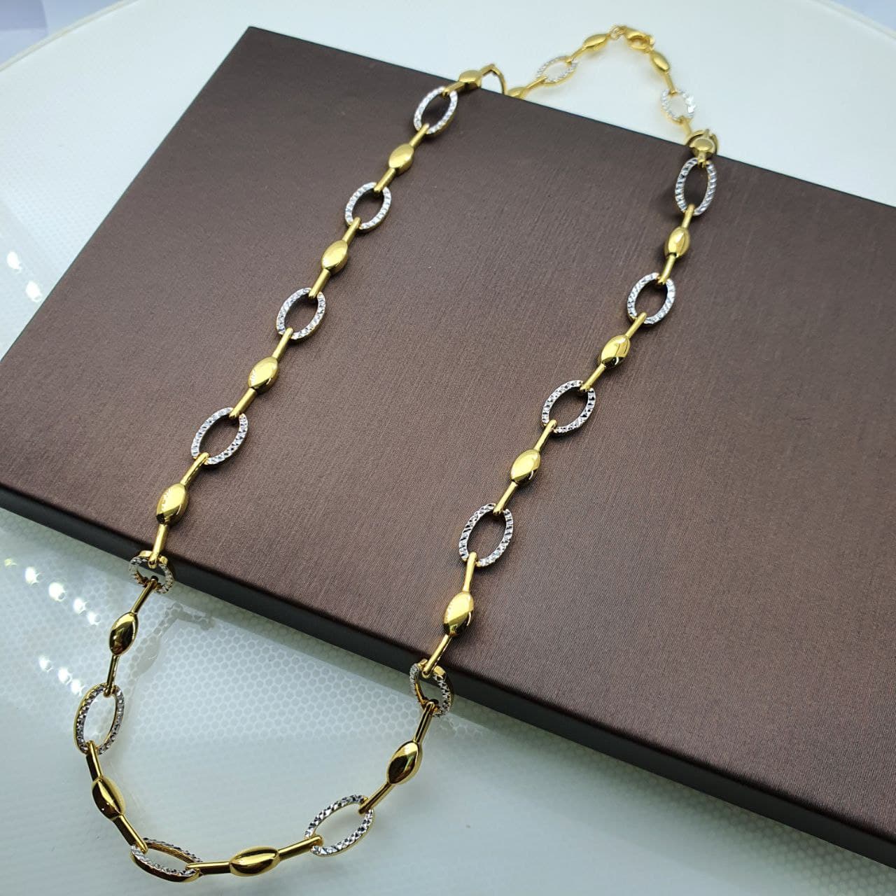 22k / 916 Gold Necklace, Bracelet and Ring parure / suite set-916 gold-Best Gold Shop