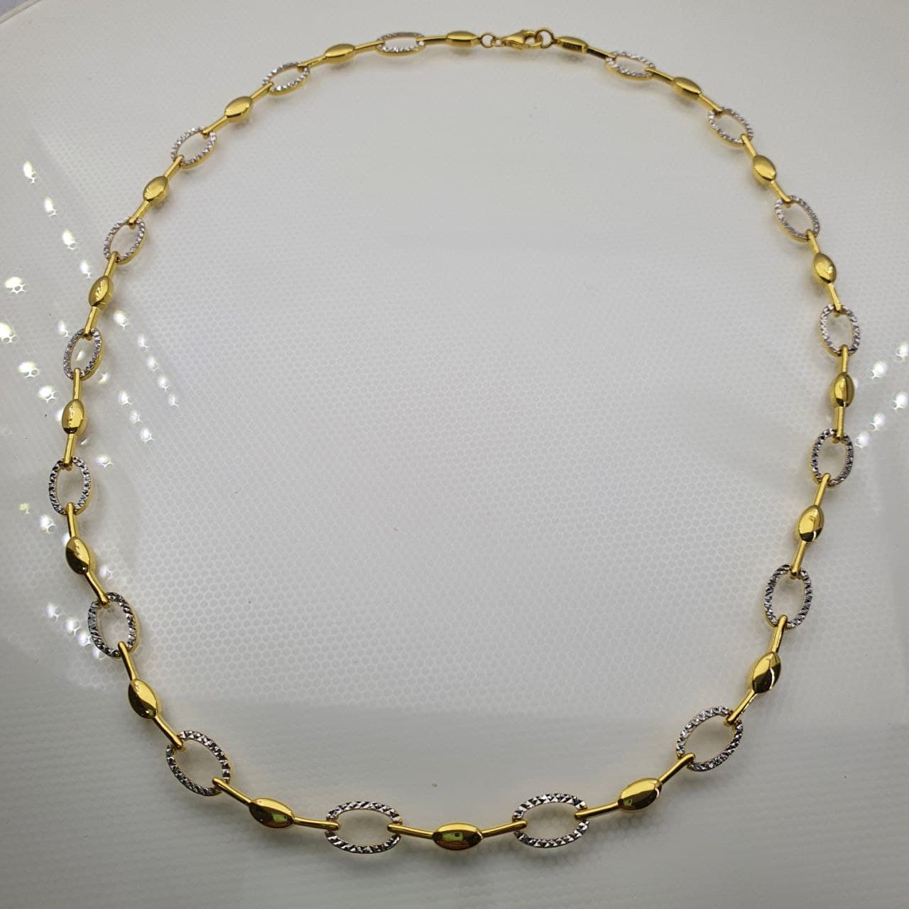 22k / 916 Gold Necklace, Bracelet and Ring parure / suite set-916 gold-Best Gold Shop