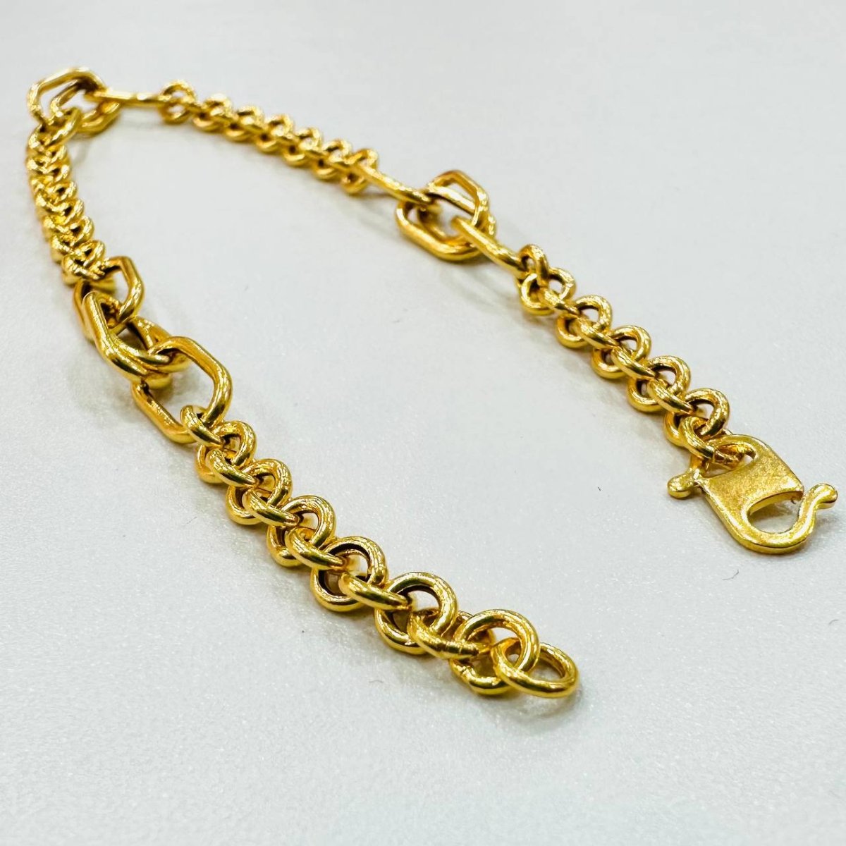 22k / 916 Gold Nexus Ring Bracelet New Design - Best Gold Shop 22k gold 22k gold bracelet 916 gold Bracelets