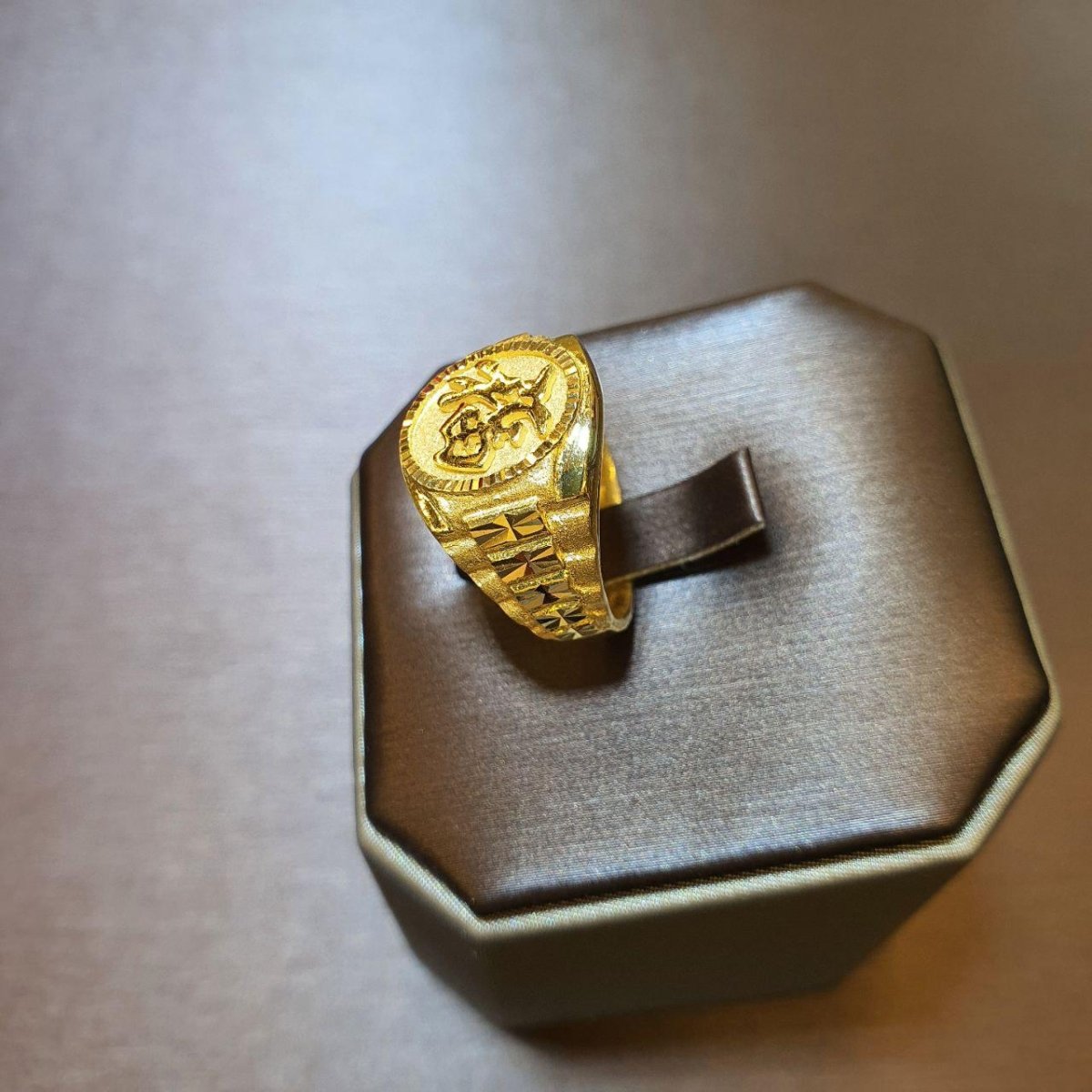 22k 916 Gold Prosperity Ring V2 Best Gold Shop