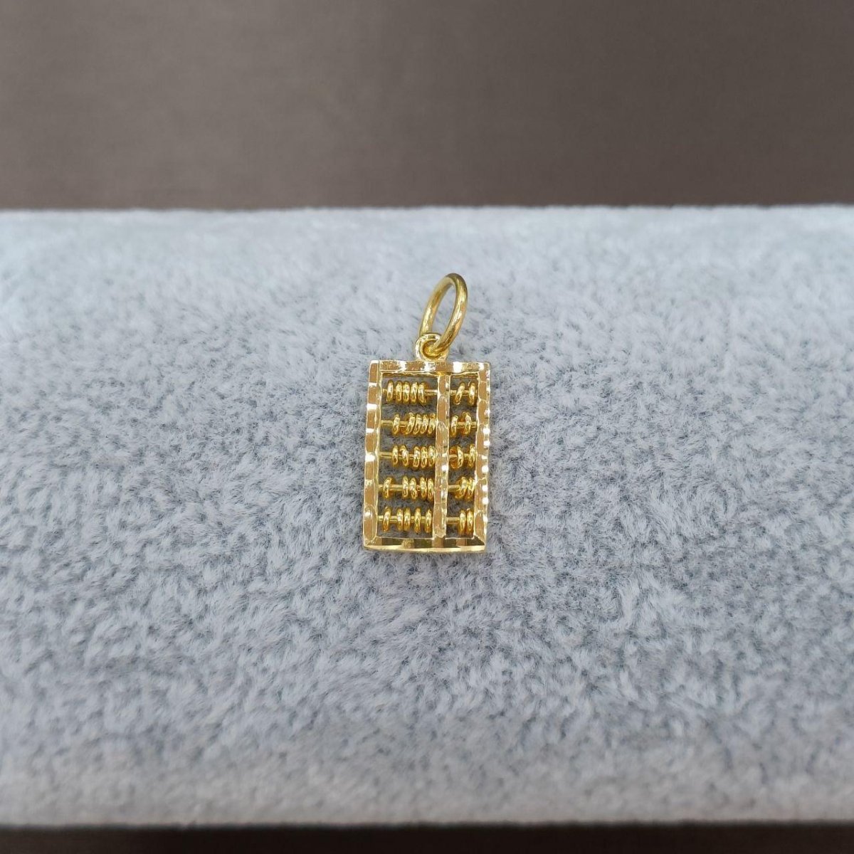 22k / 916 Gold Big Rectangle abacus pendant by Best Gold Shop - 22k gold 22k Gold Charms 22k gold pendant Charms & Pendants