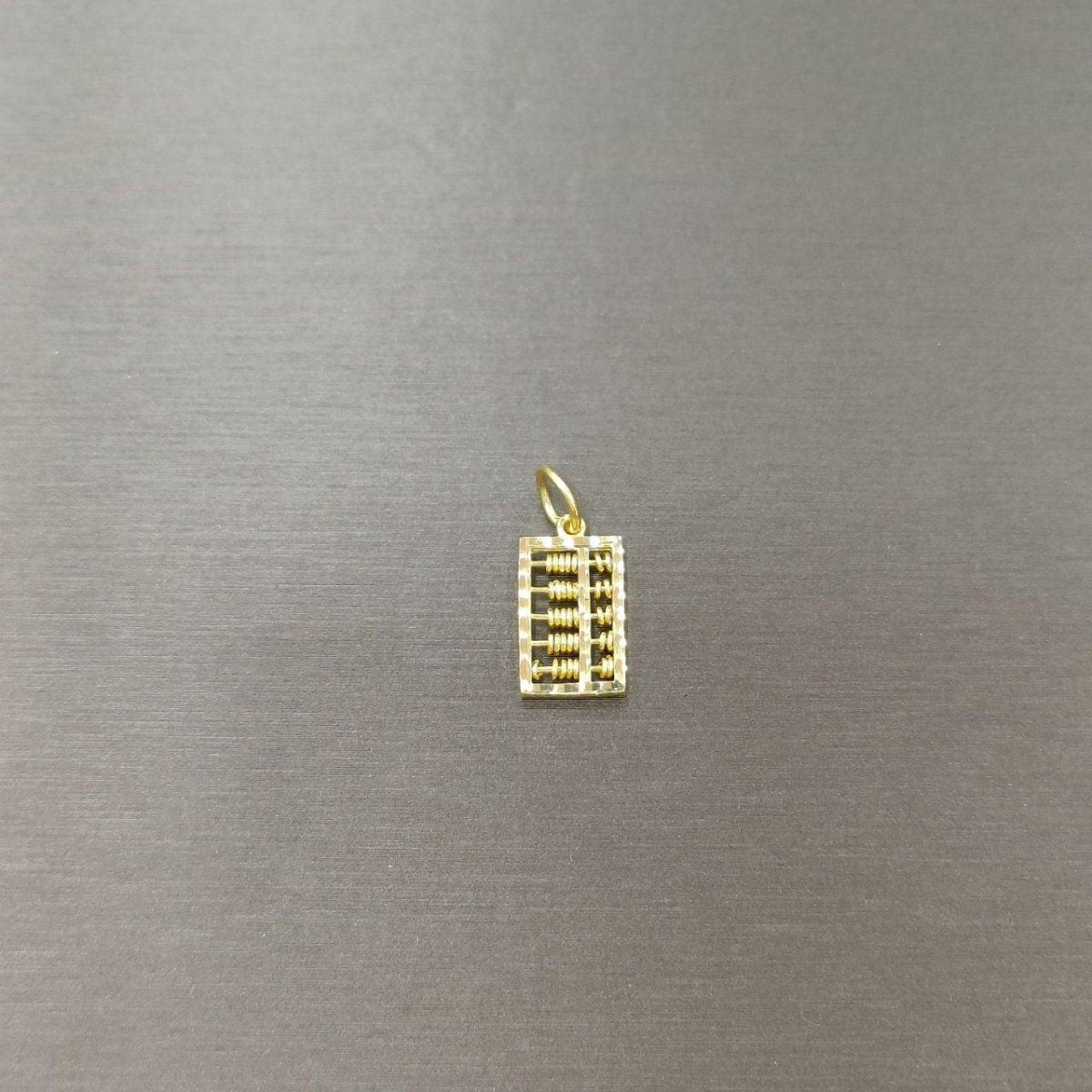 22k / 916 Gold Rectangle abacus pendant - Best Gold Shop 22k gold 22k Gold Charms 22k gold pendant Charms & Pendants