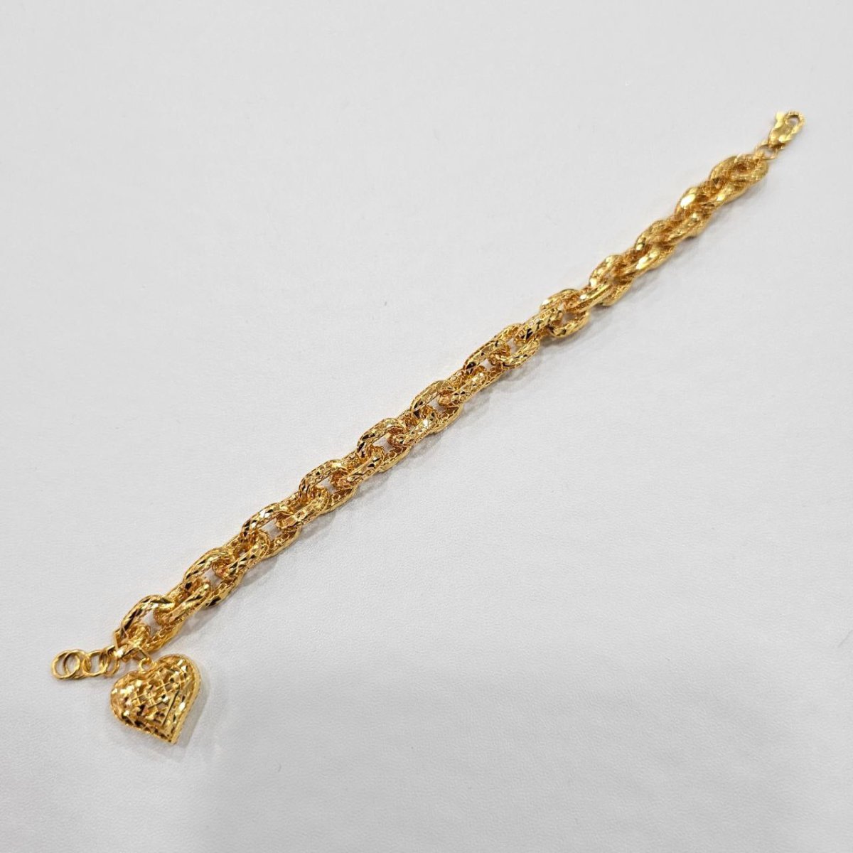 22k / 916 Gold Regal Link Charm by Best Gold ShopBraceletsBest Gold Shop
