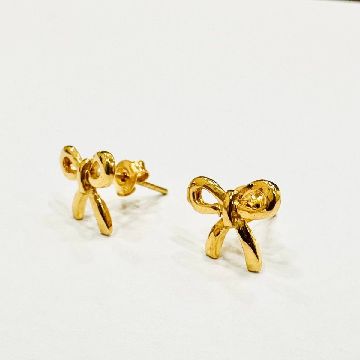 22k / 916 Gold Ribbon Earring - Best Gold Shop 22k gold 22k gold earring 916 gold Earrings