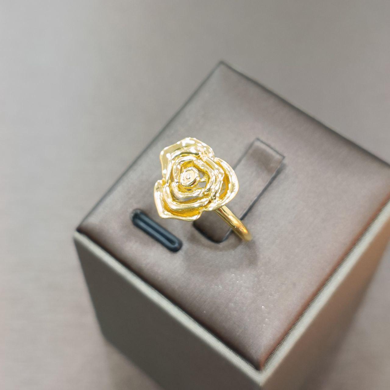 22k / 916 Gold Rose Ring-916 gold-Best Gold Shop