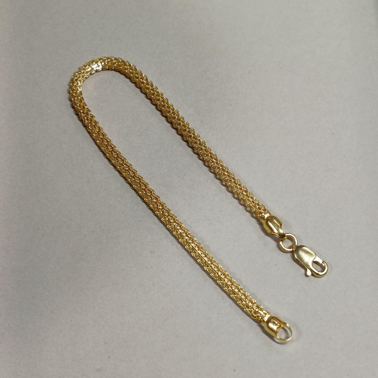22k / 916 Gold Round Milan Bracelet-916 gold-Best Gold Shop