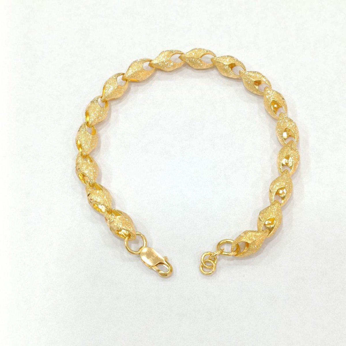 22k / 916 Gold Siput Matt Bracelet - Best Gold Shop 22k gold 22k gold bracelet 916 gold