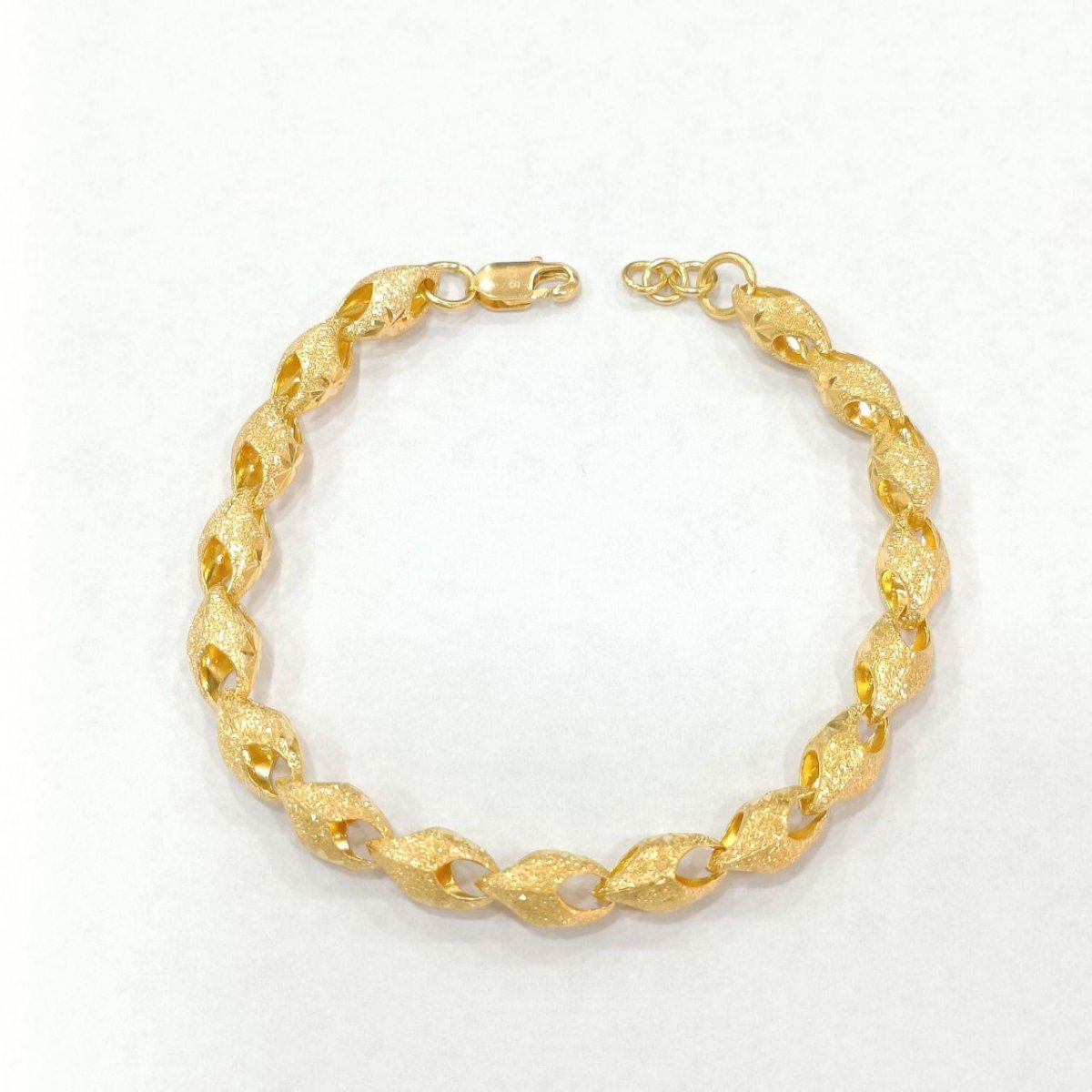 22k / 916 Gold Siput Matt Bracelet - Best Gold Shop 22k gold 22k gold bracelet 916 gold