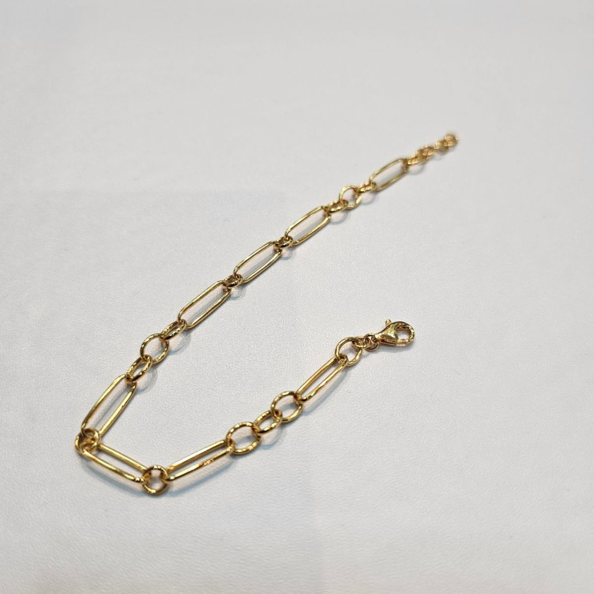 22k / 916 Gold Sleek Paperclip Chain Bracelet - Best Gold Shop 22k gold 22k gold bracelet 916 gold Bracelets