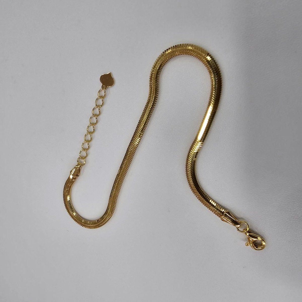 22K / 916 Gold Snake Shiny Bracelet V2 - 22k gold 22k gold bracelet 916 gold Bracelets