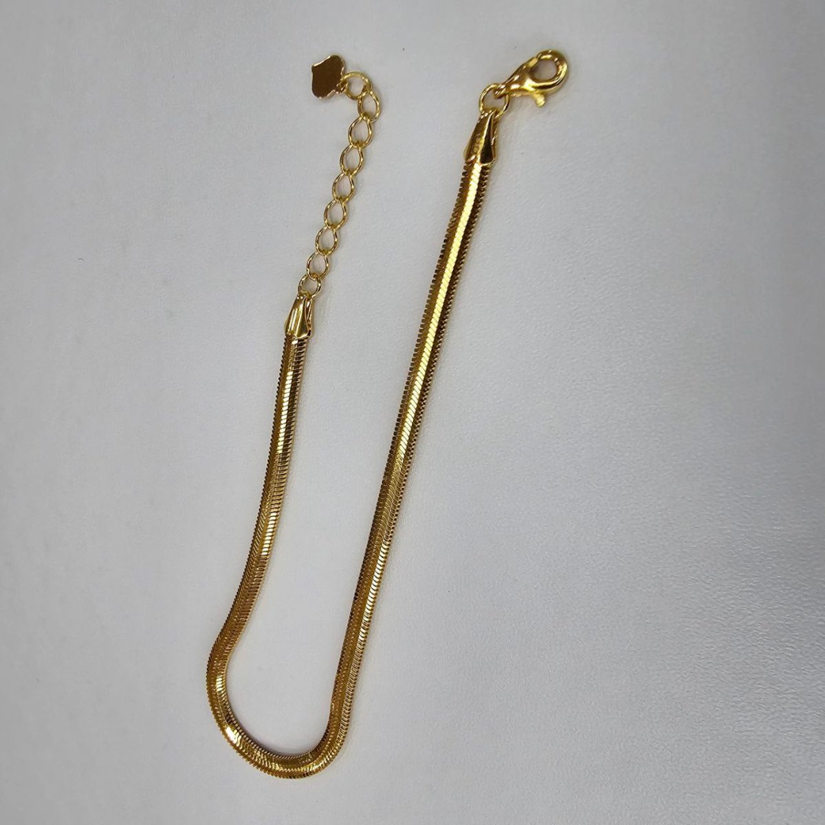 22K / 916 Gold Snake Shiny Bracelet V2 - 22k gold 22k gold bracelet 916 gold Bracelets