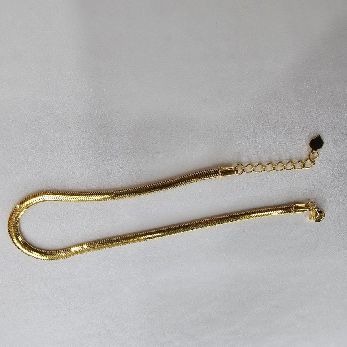 22K / 916 Gold Snake Shiny Bracelet V2 - 22k gold 22k gold bracelet 916 gold Bracelets