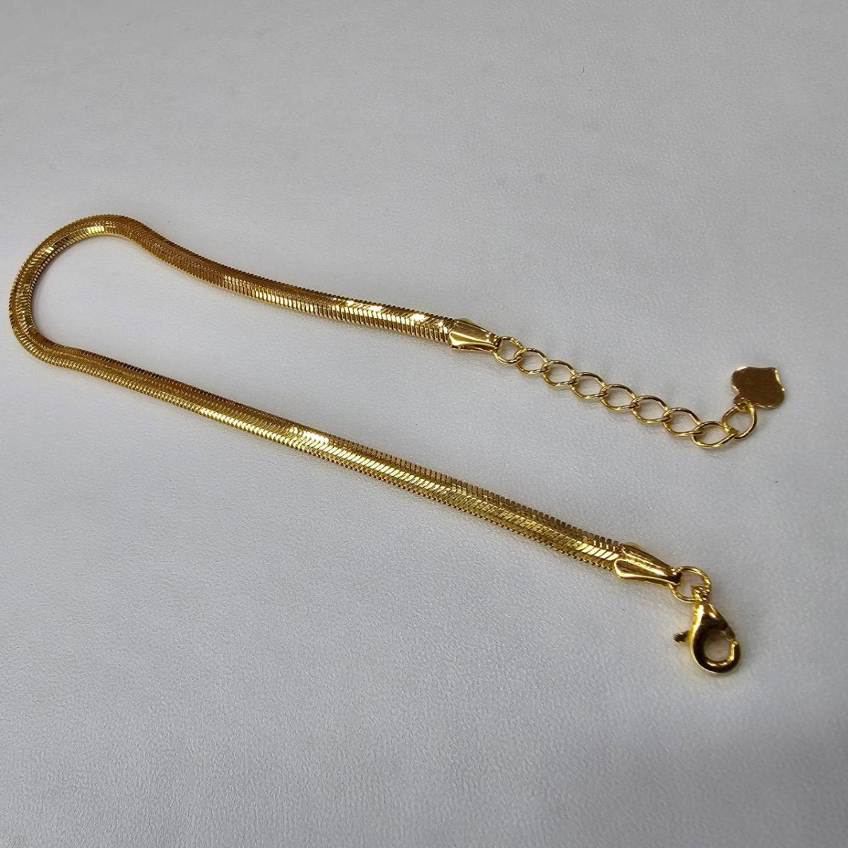 22K / 916 Gold Snake Shiny Bracelet V2 - 22k gold 22k gold bracelet 916 gold Bracelets