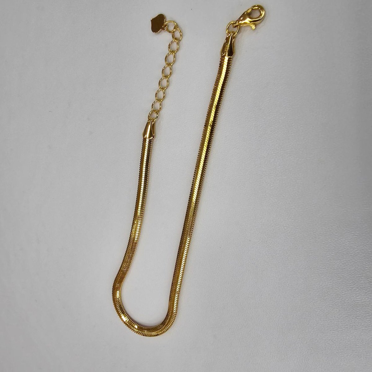 22K / 916 Gold Snake Shiny Bracelet V2 - 22k gold 22k gold bracelet 916 gold Bracelets