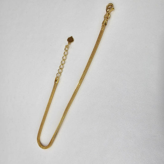 22K / 916 Gold Solid Box Bracelet Simple and Elegant Design - Best Gold Shop 22k gold 22k gold bracelet 916 gold Bracelets