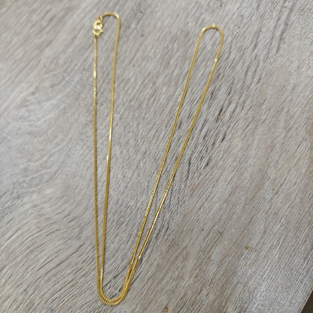 22k / 916 Gold Solid Box Necklace by Best Gold Shop - Best Gold Shop 22k gold 22k gold necklace 916 gold Necklaces