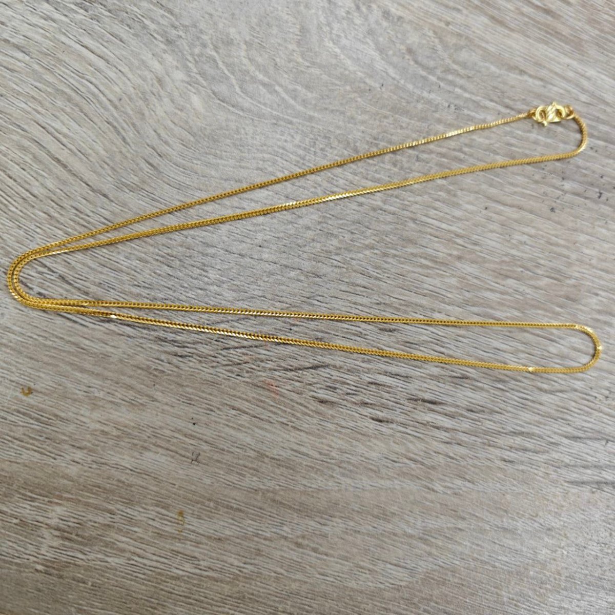 22k / 916 Gold Solid Box Necklace by Best Gold Shop - Best Gold Shop 22k gold 22k gold necklace 916 gold Necklaces