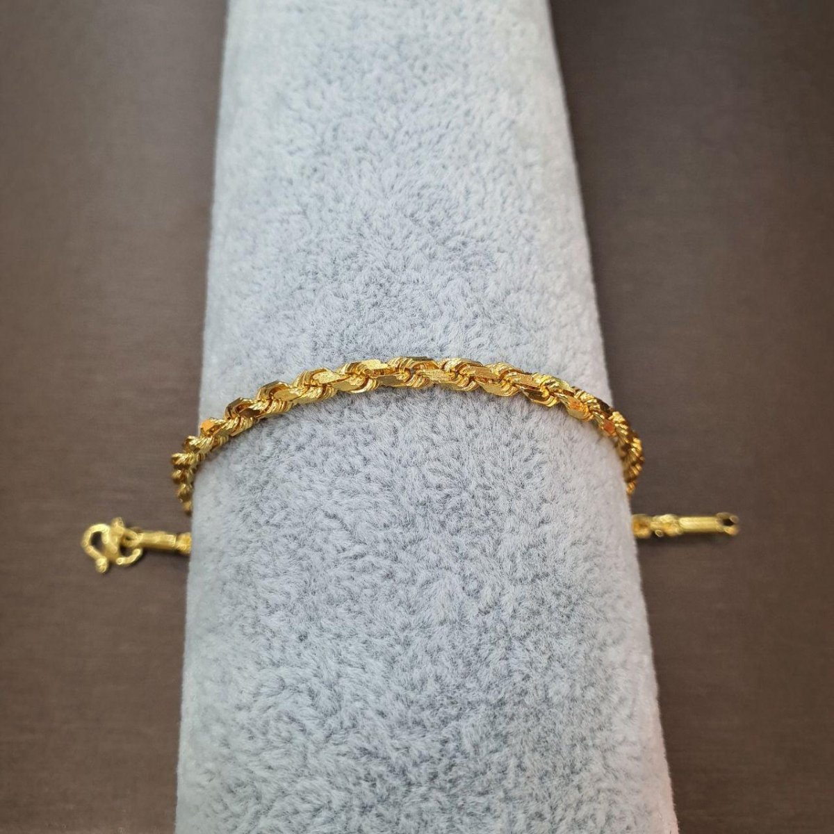 22K / 916 Gold Solid Rope Bracelet - Best Gold Shop 22k gold 22k gold bracelet 916 gold 916 gold