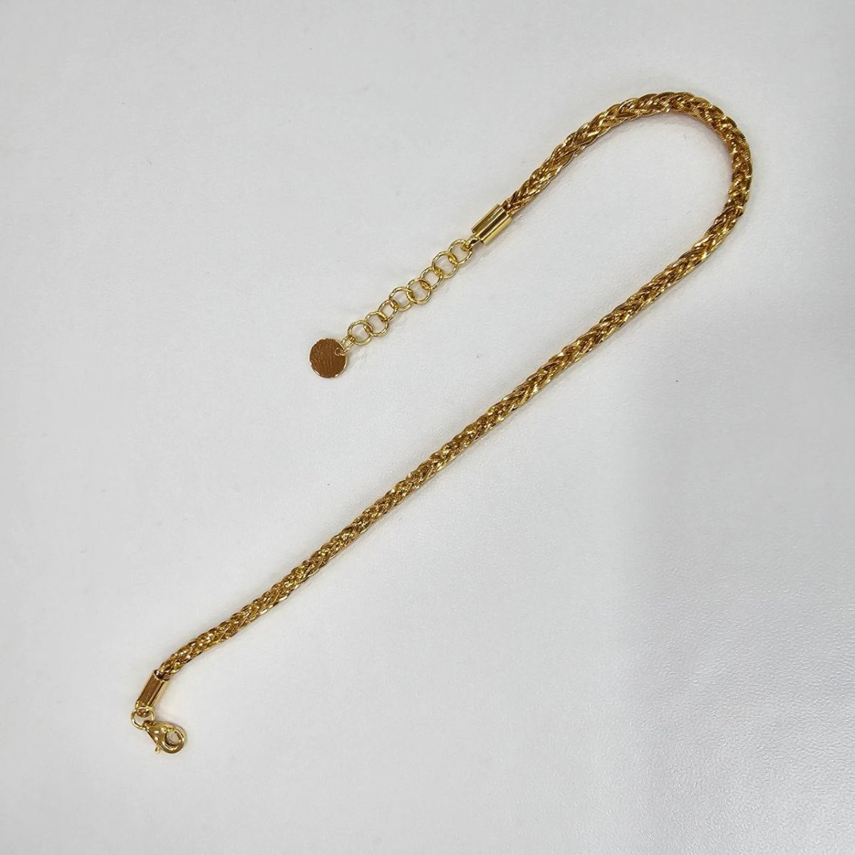 22K / 916 Gold Solid Spike Bracelet With Extension and Diamond Cutting - 22k gold 22k gold bracelet 916 gold Bracelets