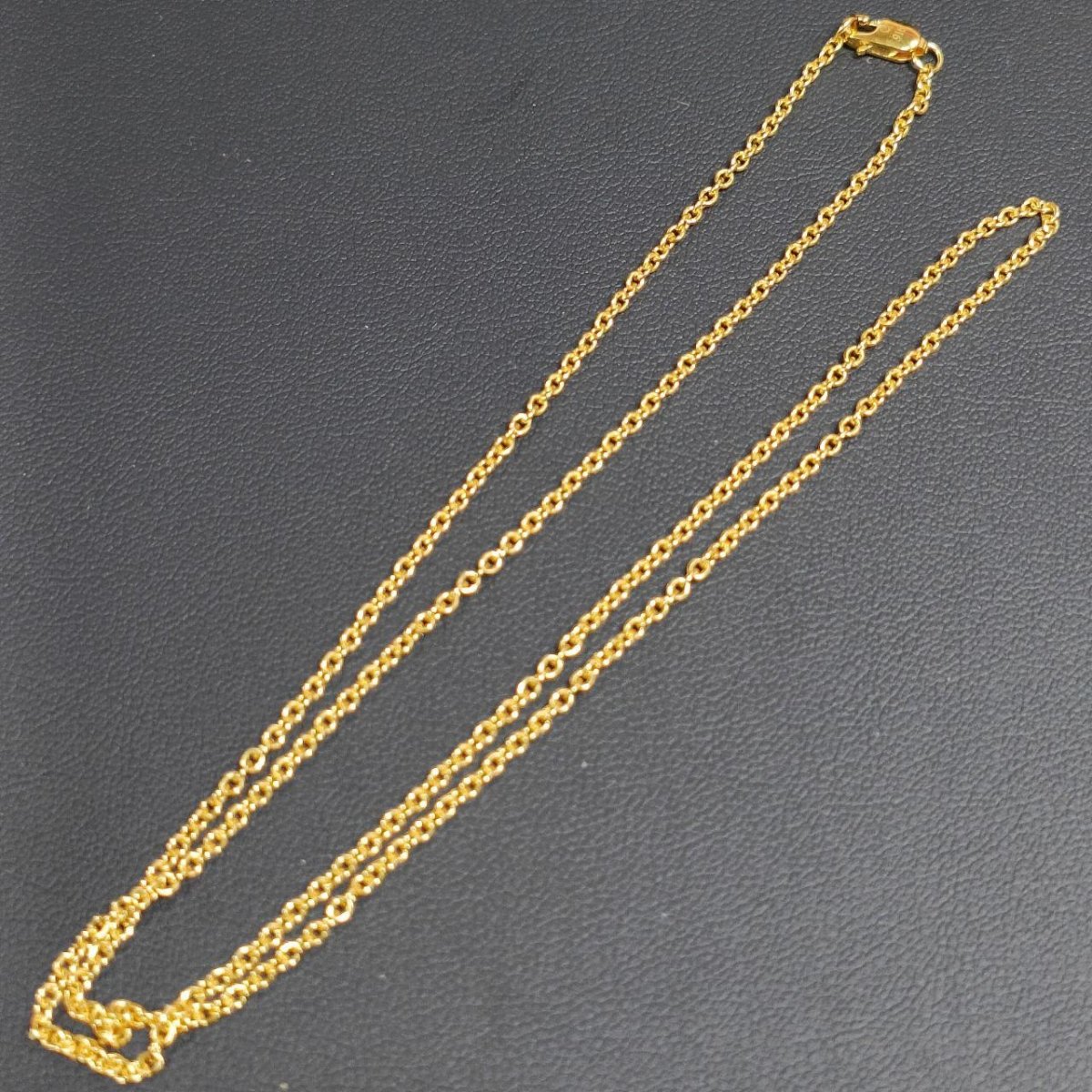 22k / 916 Gold Solid Wan zi Necklace Thin - Best Gold Shop 22k gold 22k gold necklace 916 gold Necklaces