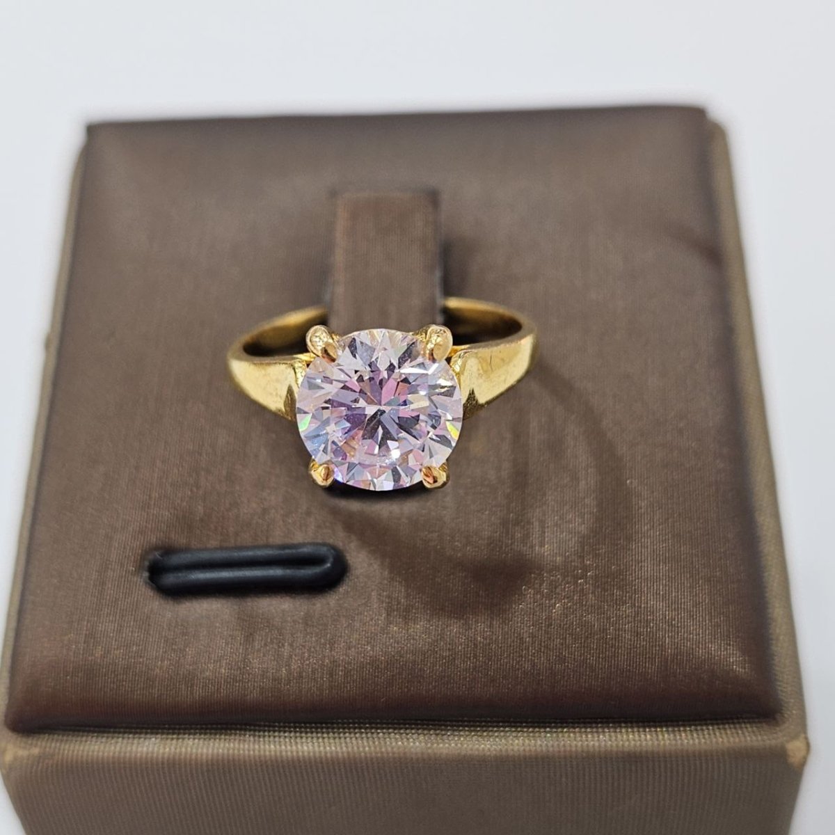 22k / 916 Gold Solitaire Rings Lab Grown Bold Design - 22k gold 22k gold ring 916 gold Rings