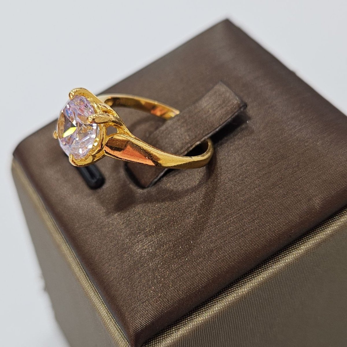 22k / 916 Gold Solitaire Rings Lab Grown Bold Design - 22k gold 22k gold ring 916 gold Rings