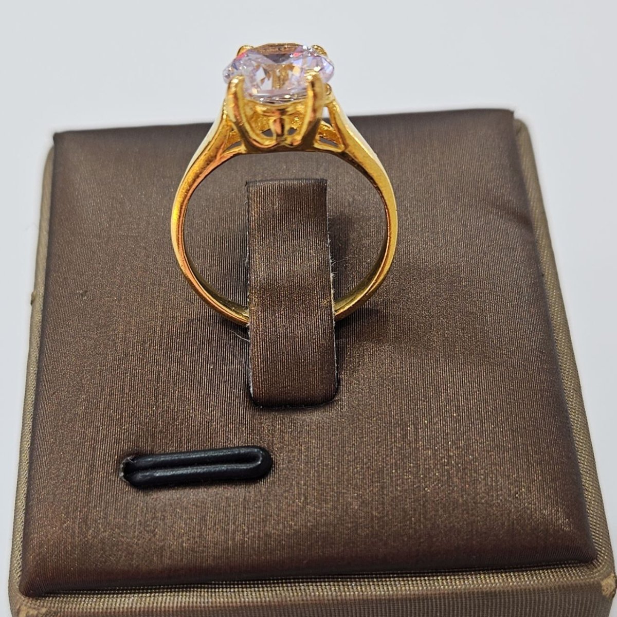 22k / 916 Gold Solitaire Rings Lab Grown Bold Design - 22k gold 22k gold ring 916 gold Rings