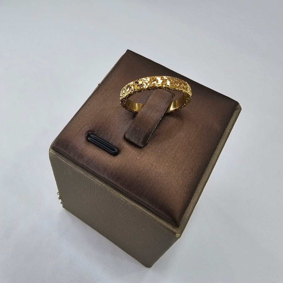 22k / 916 Gold sui Sui Bing Crush Ring 3 side shiny - 22k gold 22k gold ring 916 gold Rings