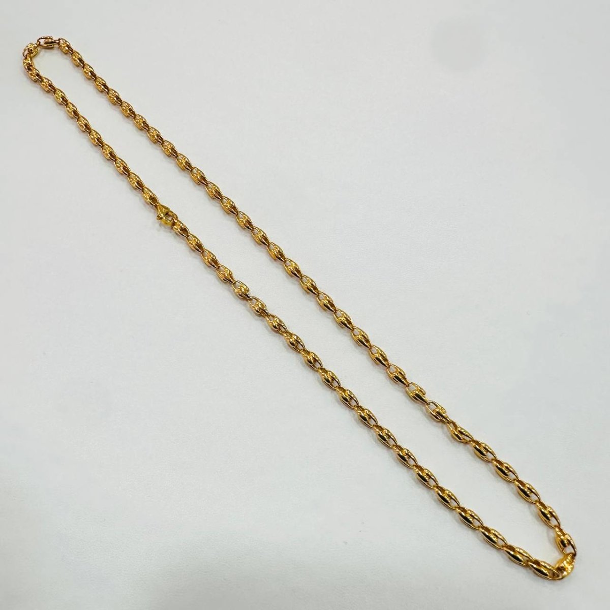 22k / 916 Gold Torpedo Anchor Link Necklace Unique Design - Best Gold Shop 22k gold 22k gold chain 22k gold necklace Necklaces