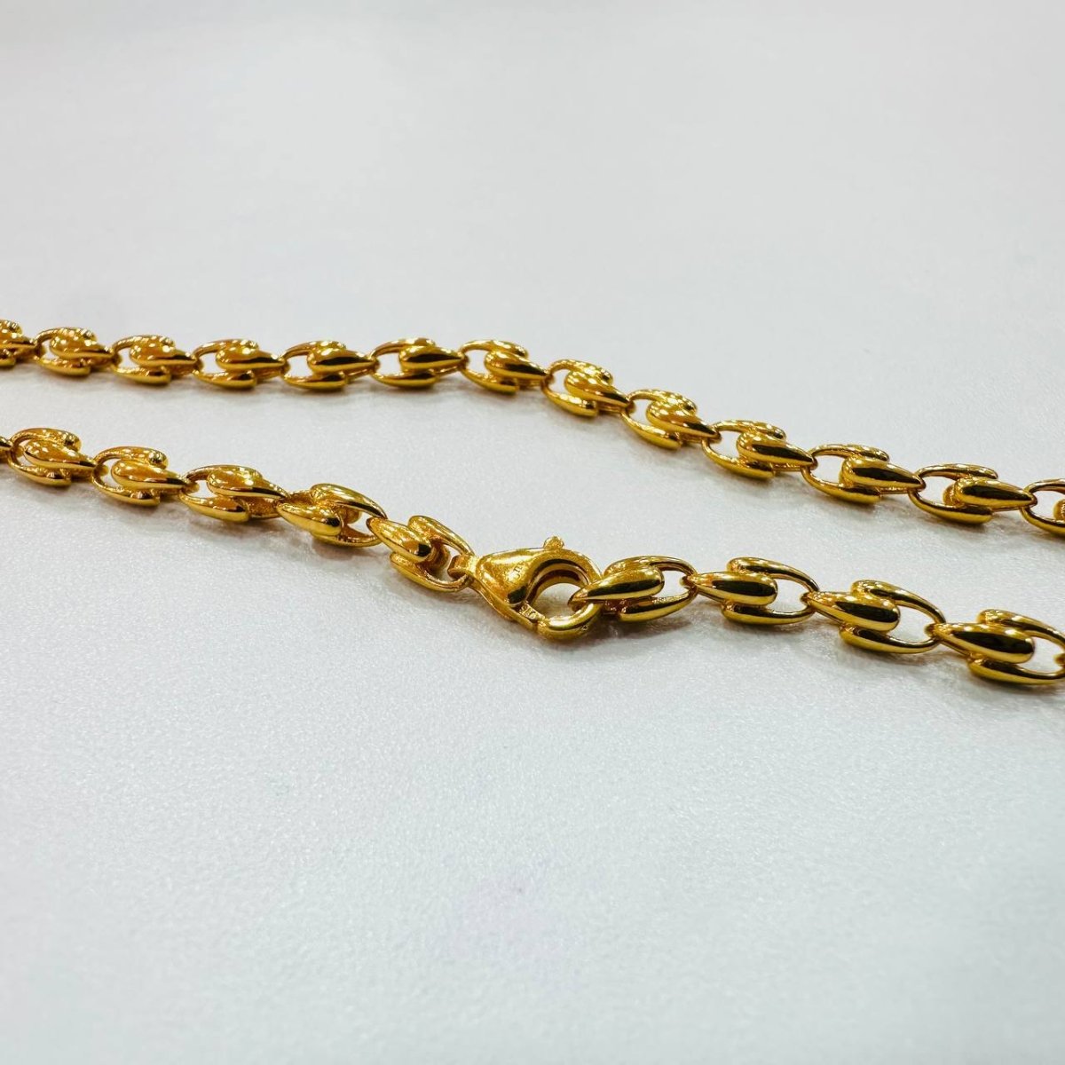 22k / 916 Gold Torpedo Anchor Link Necklace Unique Design - Best Gold Shop 22k gold 22k gold chain 22k gold necklace Necklaces
