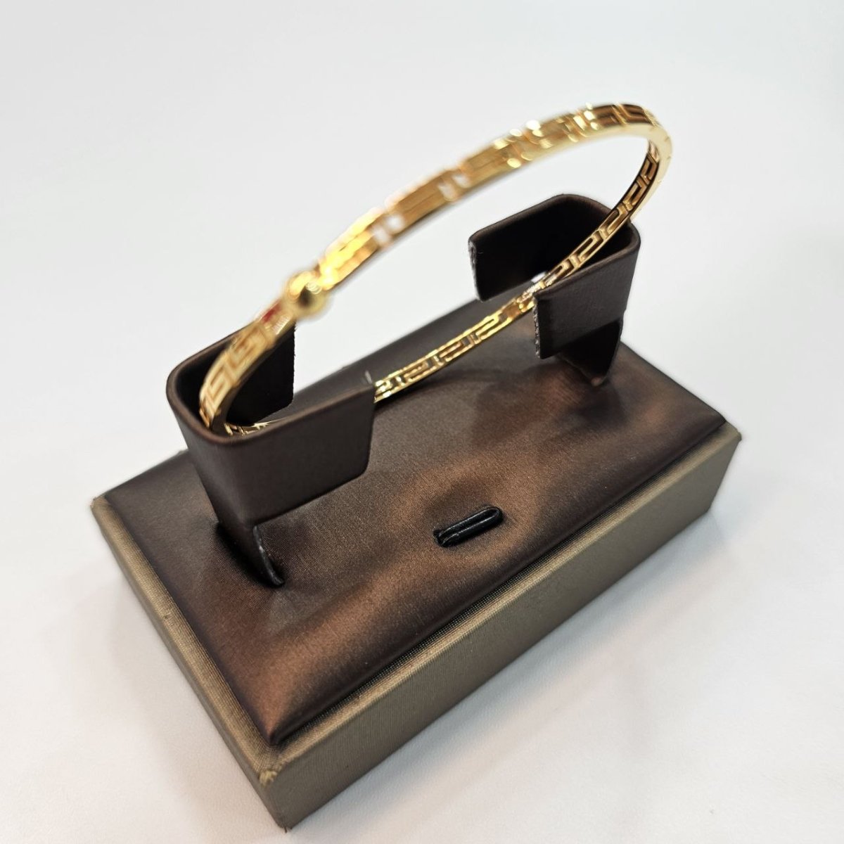 22K / 916 Gold Wan Zi Bangle – High Polish Finish - 22k gold 22k gold bangle 22k gold bracelet Bracelets