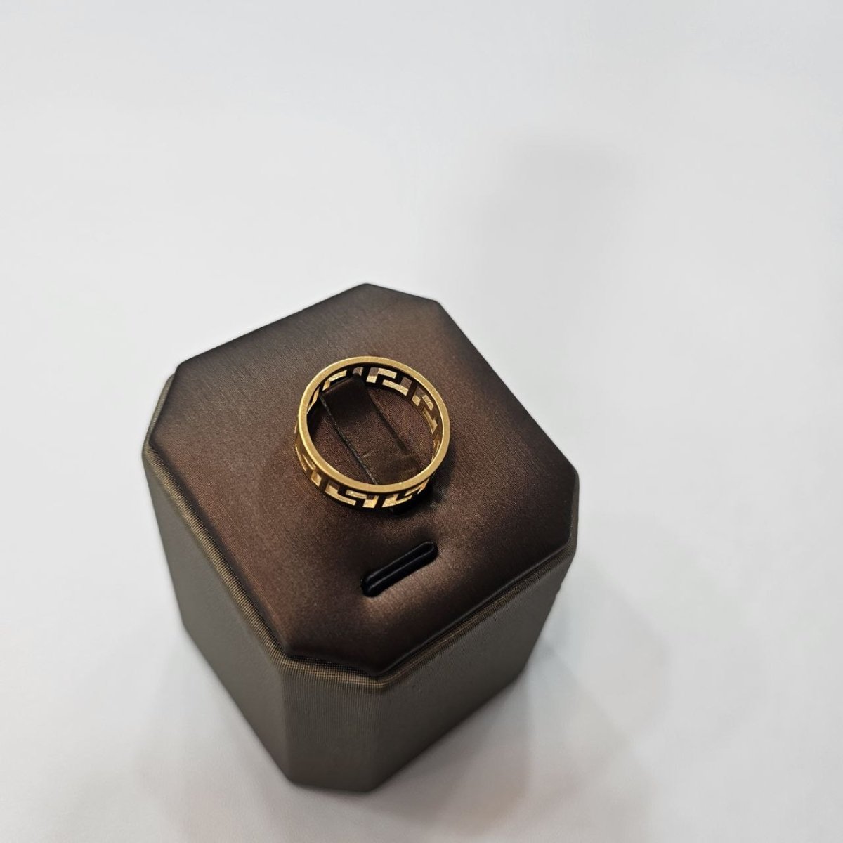 22K / 916 Gold Wan Zi Ring – High Polish Finish - 22k gold 22k gold ring 916 gold Rings