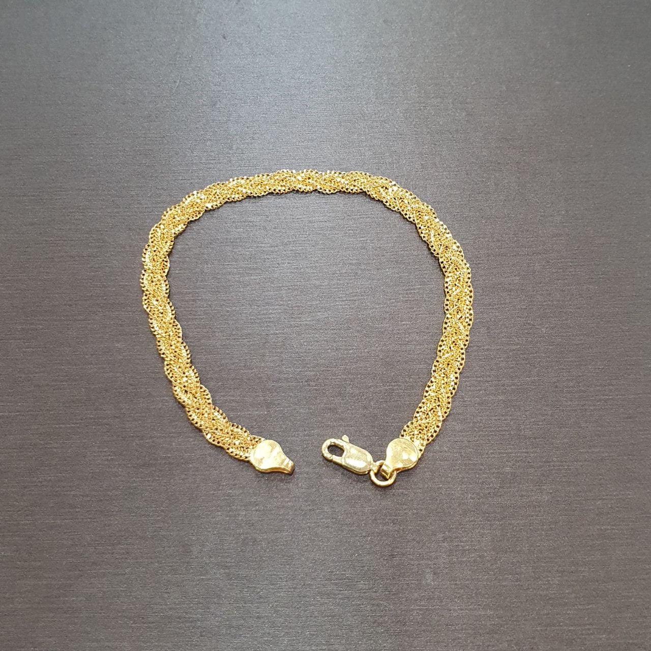 22k / 916 Gold Wave Bracelet-Bracelets-Best Gold Shop