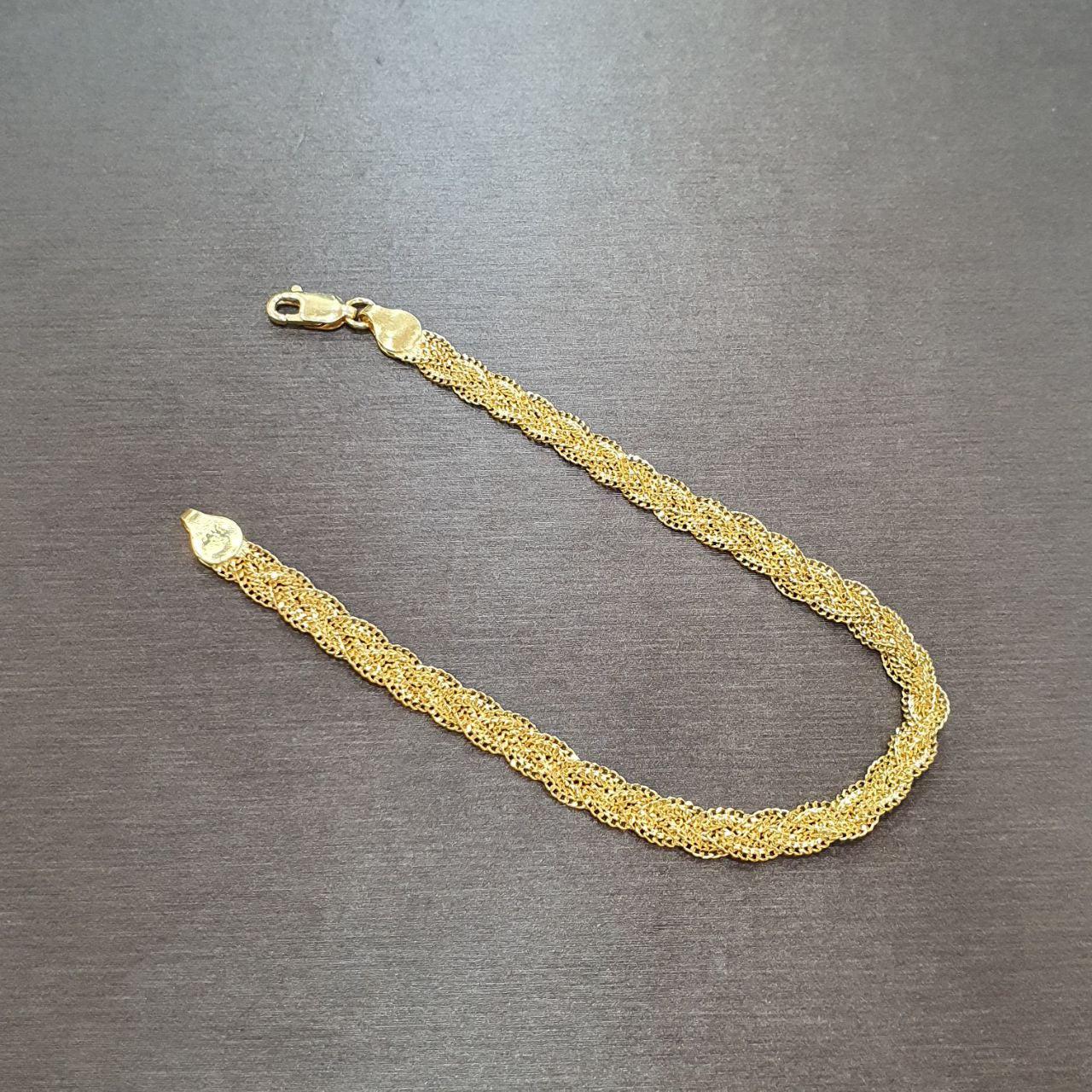 22k / 916 Gold Wave Bracelet-Bracelets-Best Gold Shop