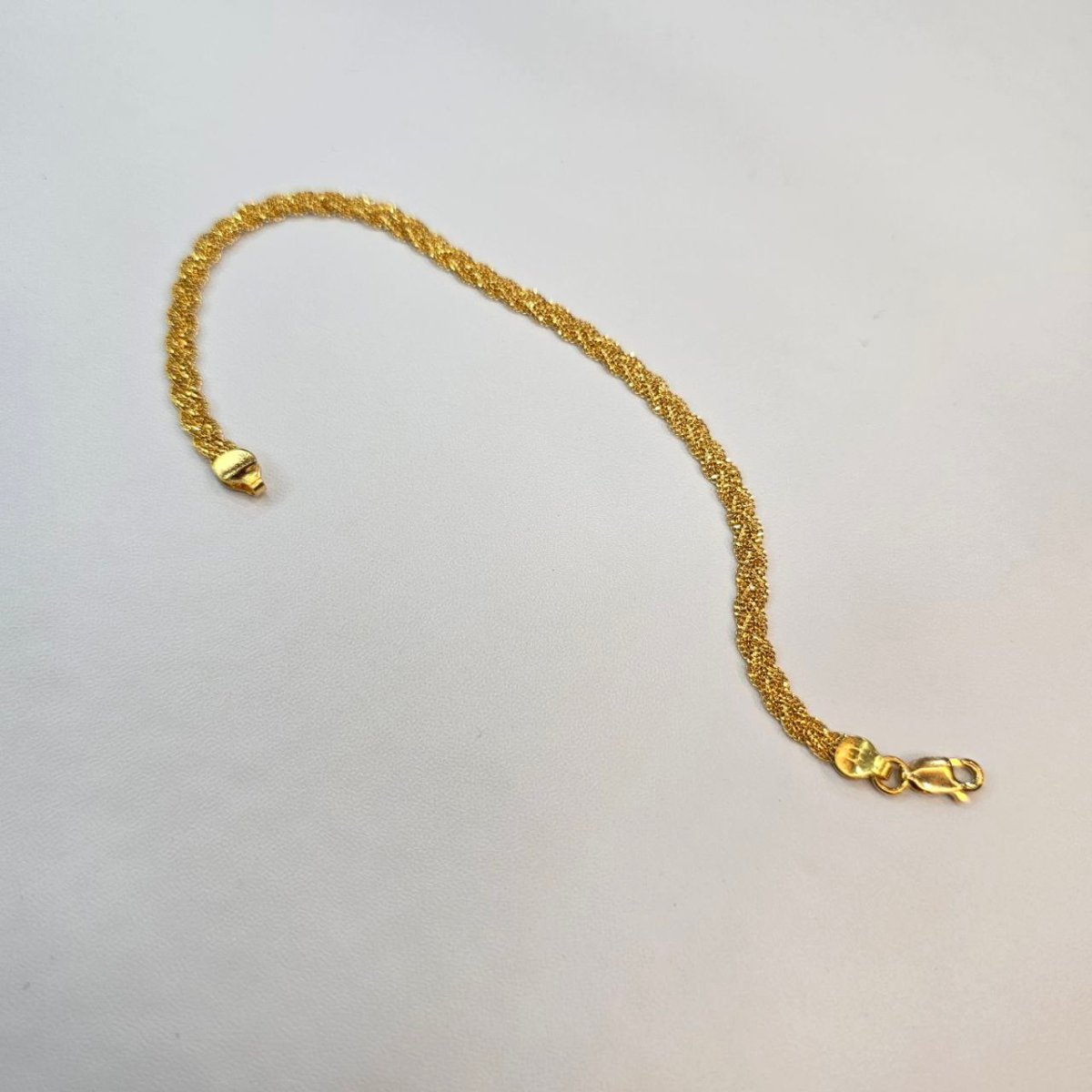 22k / 916 Gold Wave Braided Bracelet by Best Gold Shop - Best Gold Shop 22k gold 22k gold bracelet 916 gold Bracelets