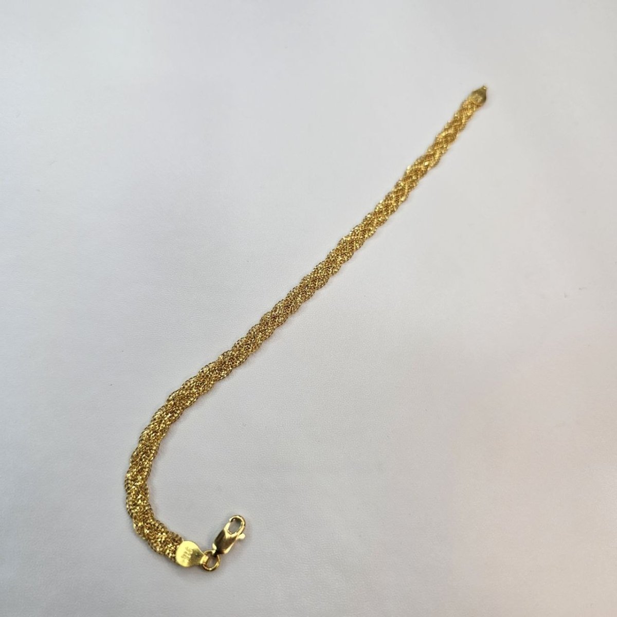 22k / 916 Gold Wave Braided Bracelet by Best Gold Shop - Best Gold Shop 22k gold 22k gold bracelet 916 gold Bracelets