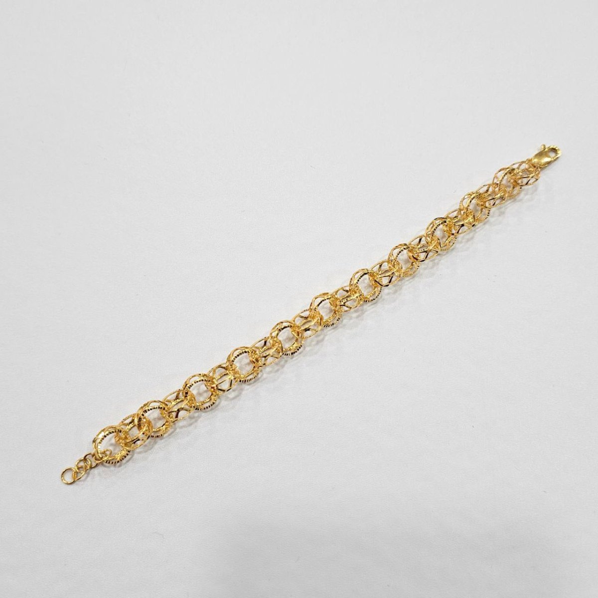 22k / 916 Gold Wave WW Design Bracelet by Best Gold Shop - Best Gold Shop 22k gold 22k gold bracelet 916 gold Bracelets